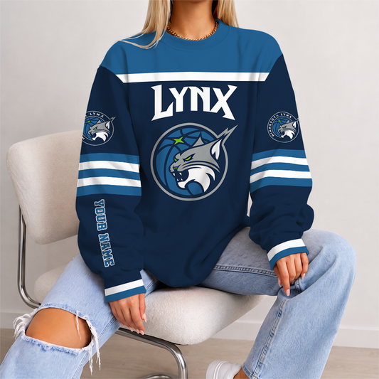 [FAN FAVORITE] NEW CUSTOMIZED WNBA09 MNL MINNESOTA LYNX UNISEX SWEATSHIRT