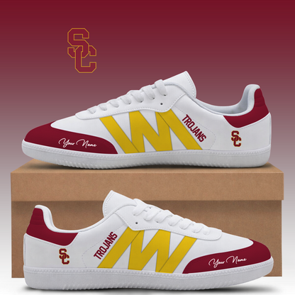[FAN FAVORITE] NEW CUSTOMIZED NCAA CWS09 USC USC TROJANS CLASSIC SNEAKERS