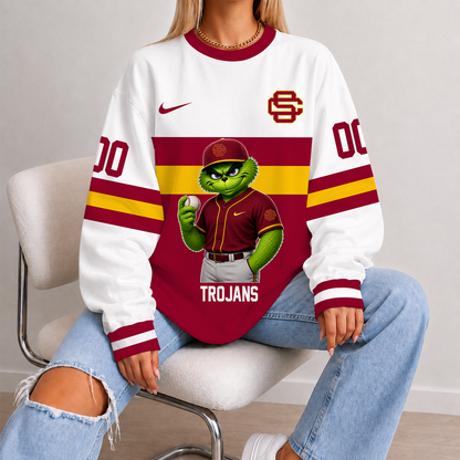[FAN FAVORITE] NEW CUSTOMIZED NCAA CWS09 USC USC TROJANS UNISEX SWEATSHIRT
