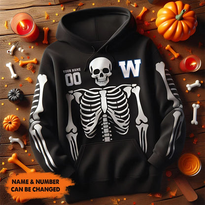 [FAN EXCLUSIVE] NEW CUSTOMIZED CFL09 WPG WINNIPEG BLUE BOMBERS HOODIE & ZIP HOODIE