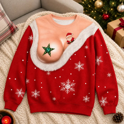 LIMITED EDITION - NEW CUSTOMIZED FUNNY CHRISTMAS UNISEX SWEATSHIRT