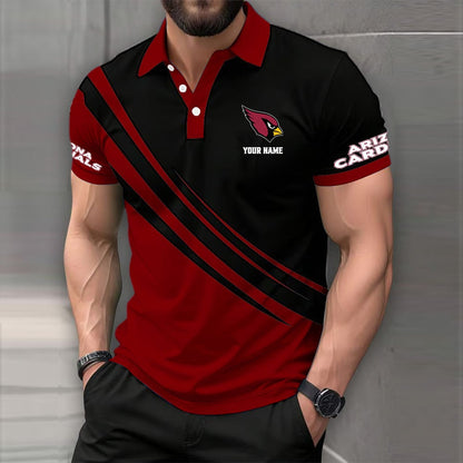 [SPECIAL OFFER] NEW CUSTOMIZED NFL20 ARC ARIZONA CARDINALS POLO SHIRT