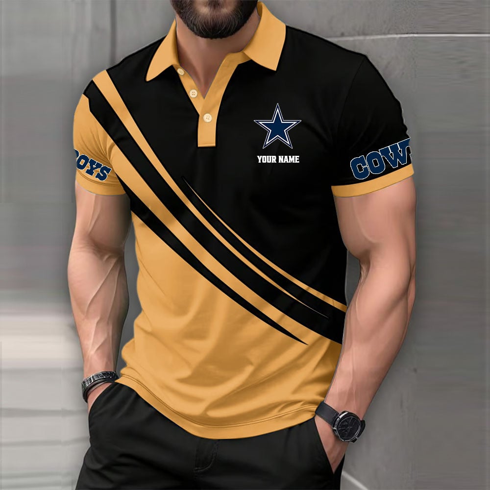 [SPECIAL OFFER] NEW CUSTOMIZED NFL21 DCB DALLAS COWBOYS POLO SHIRT