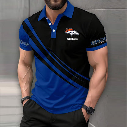 [SPECIAL OFFER] NEW CUSTOMIZED NFL13 DVB DENVER BRONCOS POLO SHIRT