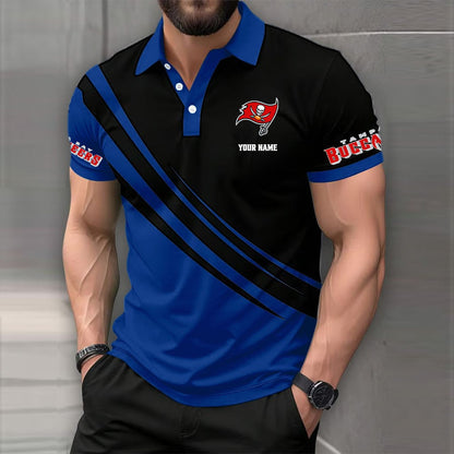[SPECIAL OFFER] NEW CUSTOMIZED NFL10 TBB TAMPA BAY BUCCANEERS POLO SHIRT