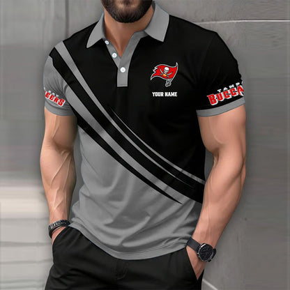[SPECIAL OFFER] NEW CUSTOMIZED NFL10 TBB TAMPA BAY BUCCANEERS POLO SHIRT