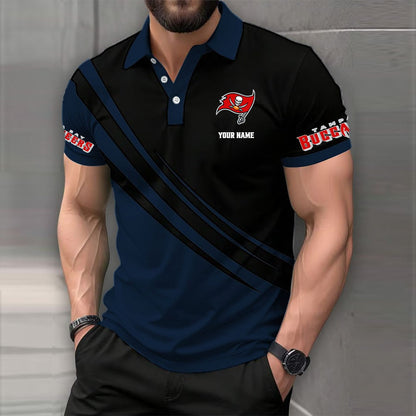 [SPECIAL OFFER] NEW CUSTOMIZED NFL10 TBB TAMPA BAY BUCCANEERS POLO SHIRT