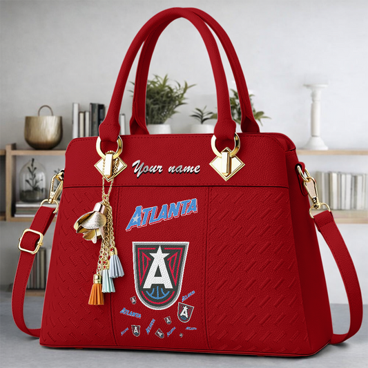 [FAN FAVORITE] NEW CUSTOMIZED WNBA01 ALD ATLANTA DREAM MULTICOLOR HANDBAG