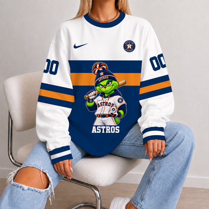 [FLASH SALE] NEW CUSTOMIZED MLB10 HAS HOUSTON ASTROS UNISEX SWEATSHIRT