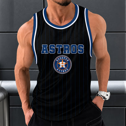[FLASH SALE] NEW CUSTOMIZED MLB10 HAS HOUSTON ASTROS UNISEX TANK TOP