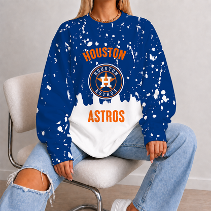 [FLASH SALE] NEW CUSTOMIZED MLB10 HAS HOUSTON ASTROS UNISEX SWEATSHIRT