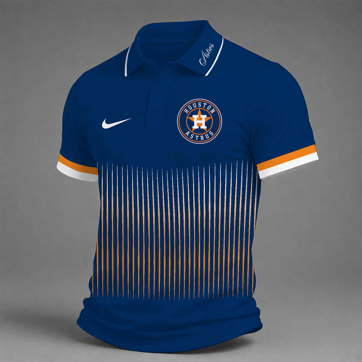 [FLASH SALE] NEW CUSTOMIZED MLB10 HAS HOUSTON ASTROS POLO SHIRT