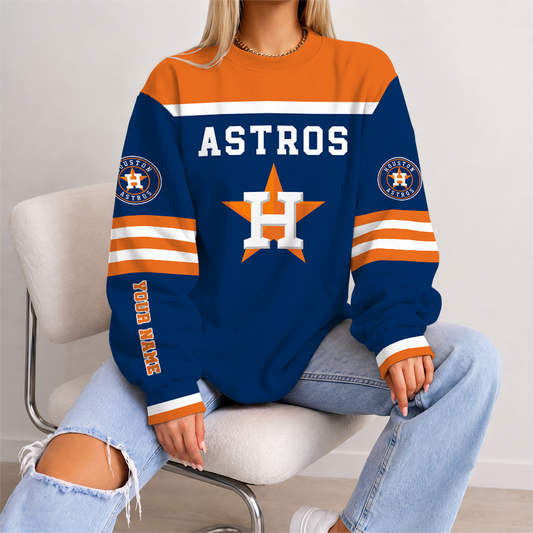 [FLASH SALE] NEW CUSTOMIZED MLB10 HAS HOUSTON ASTROS UNISEX SWEATSHIRT