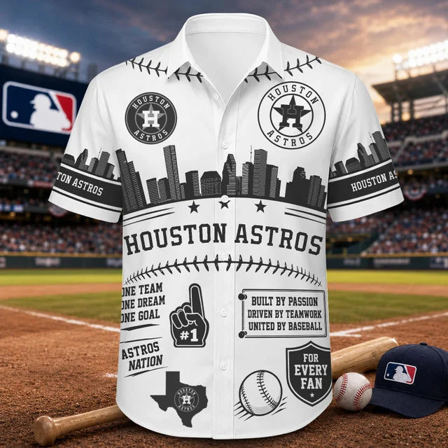 [FLASH SALE] NEW CUSTOMIZED MLB10 HAS HOUSTON ASTROS UNISEX HAWAIIAN SHIRT