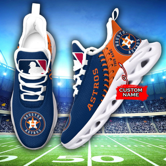 [FLASH SALE] NEW CUSTOMIZED MLB10 HAS HOUSTON ASTROS MAX SOUL SHOES