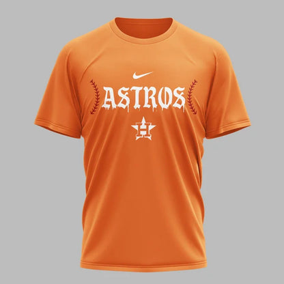 [FLASH SALE] NEW CUSTOMIZED MLB10 HAS HOUSTON ASTROS MUTICOLOR T-SHIRT