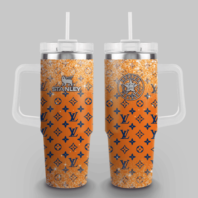 [FLASH SALE] NEW CUSTOMIZED MLB10 HAS HOUSTON ASTROS 40OZ TUMBLER