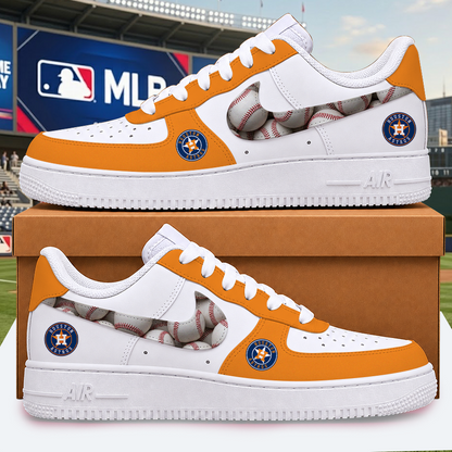 [FLASH SALE] NEW CUSTOMIZED MLB10 HAS HOUSTON ASTROS AF1 SHOES