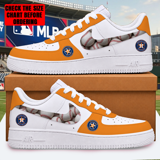[FLASH SALE] NEW CUSTOMIZED MLB10 HAS HOUSTON ASTROS AF1 SHOES
