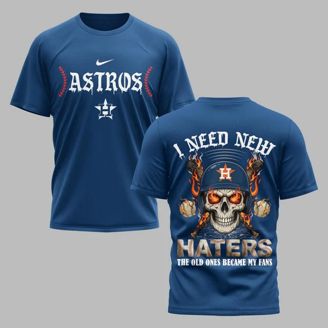 [FLASH SALE] NEW CUSTOMIZED MLB10 HAS HOUSTON ASTROS MUTICOLOR T-SHIRT
