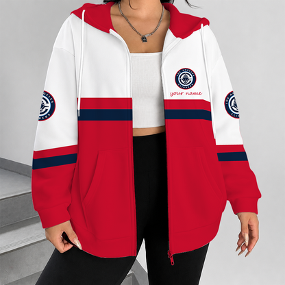 [HOT DEAL] NEW CUSTOMIZED NBA10 LCL LOS ANGELES CLIPPERS ZIP HOODIE