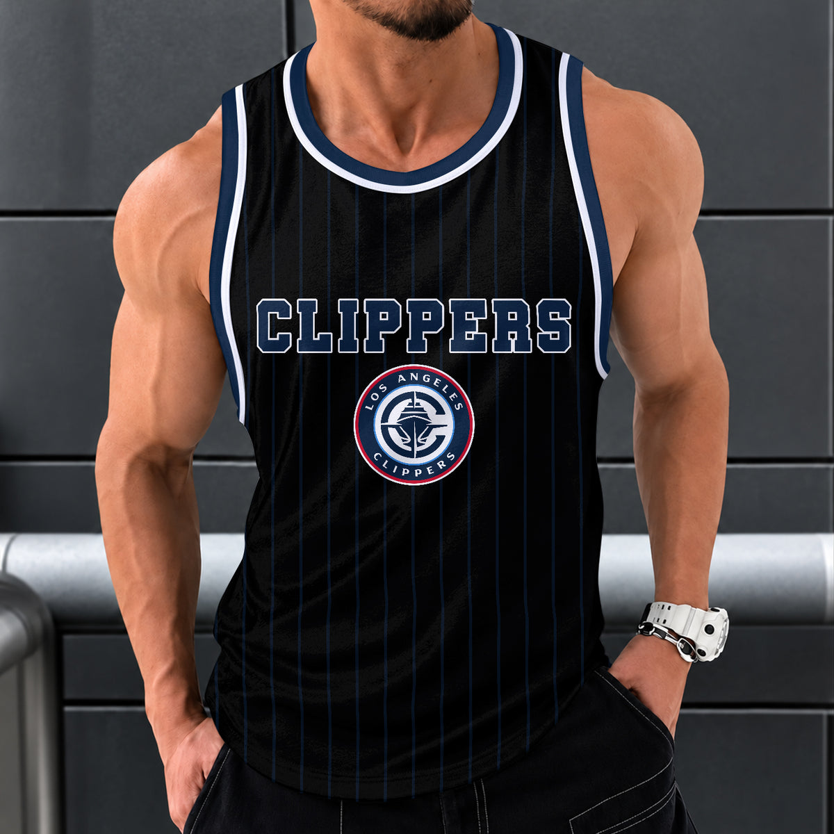 [HOT DEAL] NEW CUSTOMIZED NBA10 LCL LOS ANGELES CLIPPERS UNISEX TANK TOP