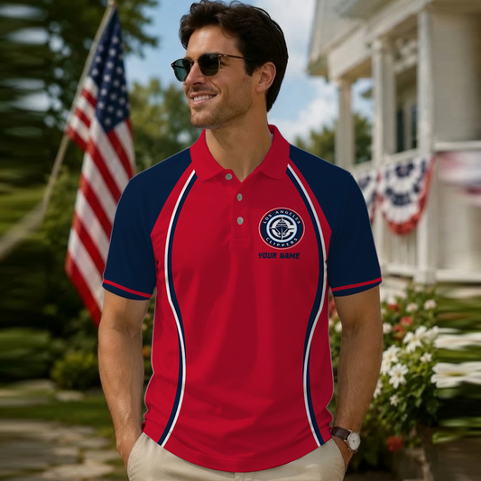 [HOT DEAL] NEW CUSTOMIZED NBA10 LCL LOS ANGELES CLIPPERS POLO SHIRT