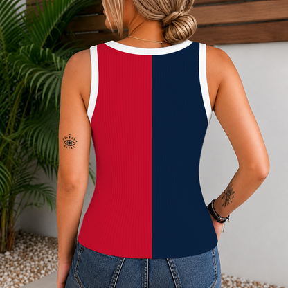 [HOT DEAL] NEW CUSTOMIZED NBA10 LCL LOS ANGELES CLIPPERS WOMEN'S V-NECK TANK TOP