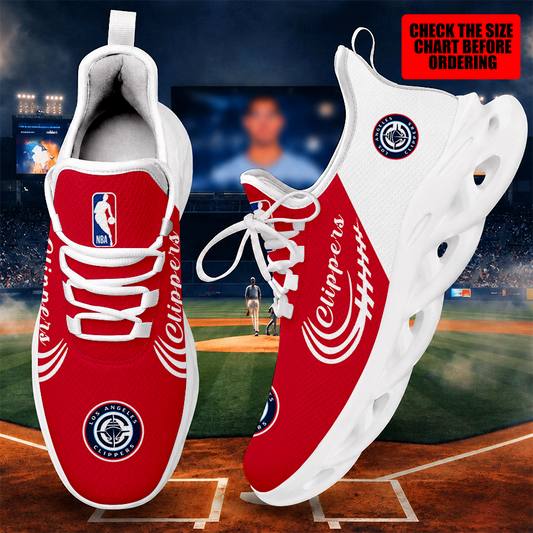 [HOT DEAL] NEW CUSTOMIZED NBA10 LCL LOS ANGELES CLIPPERS MAX SOUL SHOES