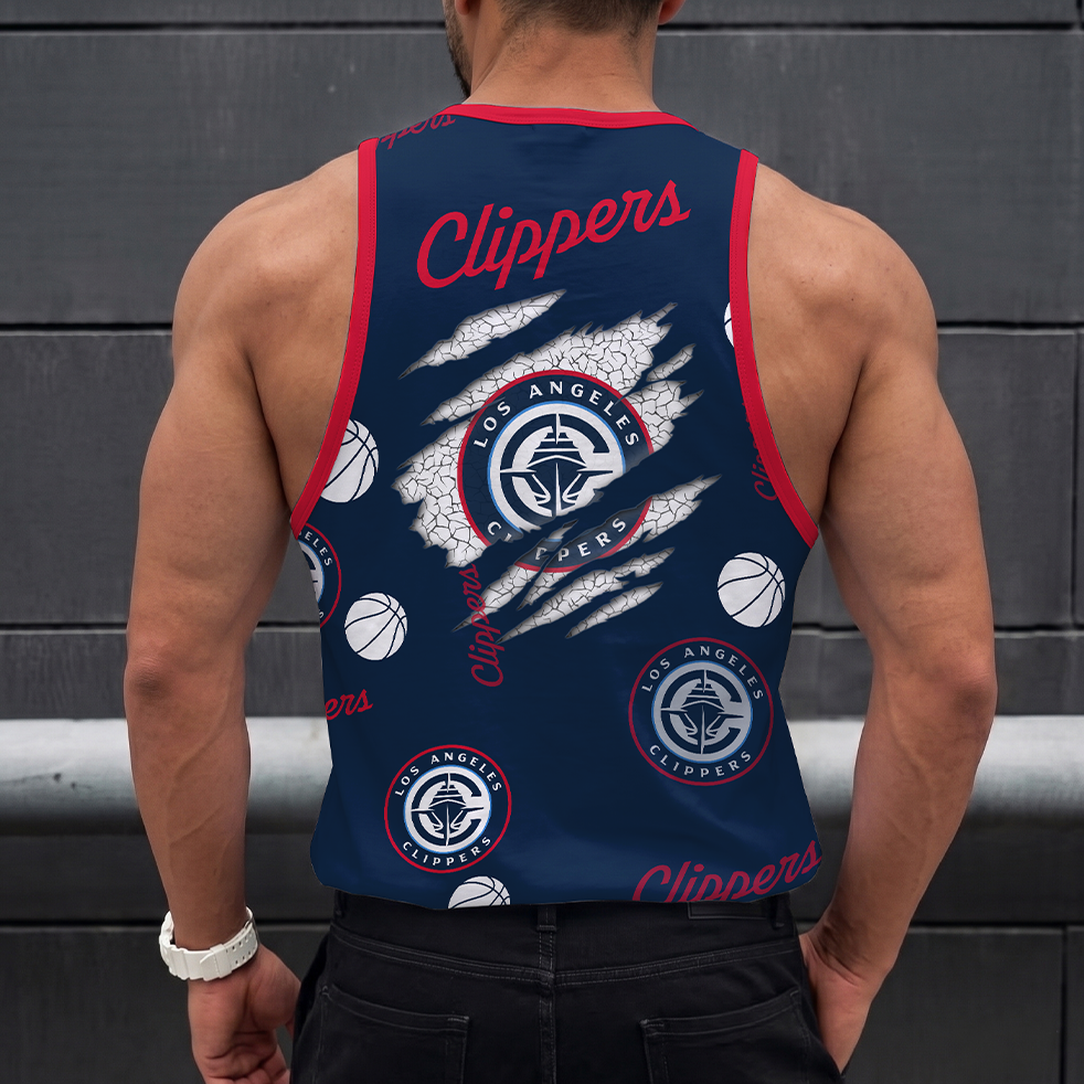 [HOT DEAL] NEW CUSTOMIZED NBA10 LCL LOS ANGELES CLIPPERS UNISEX TANK TOP