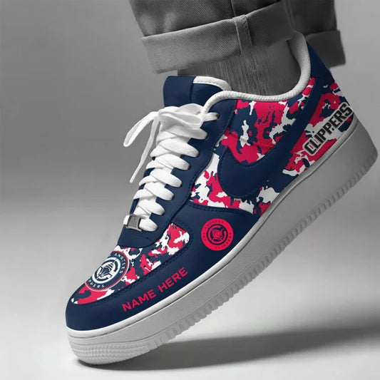 [HOT DEAL] NEW CUSTOMIZED NBA10 LCL LOS ANGELES CLIPPERS AF1 SHOES