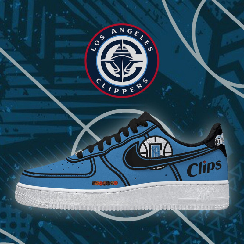 [HOT DEAL] NEW CUSTOMIZED NBA10 LCL LOS ANGELES CLIPPERS AF1 SHOES