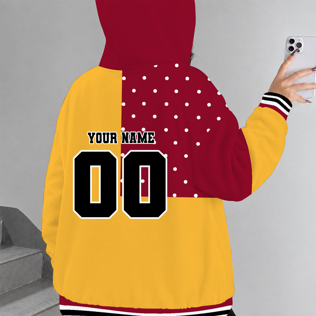 [FAN FAVORITE] NEW CUSTOMIZED NCAA MFF10 MDB MINNESOTA DULUTH BULLDOGS STRAPPY ZIP HOODIE
