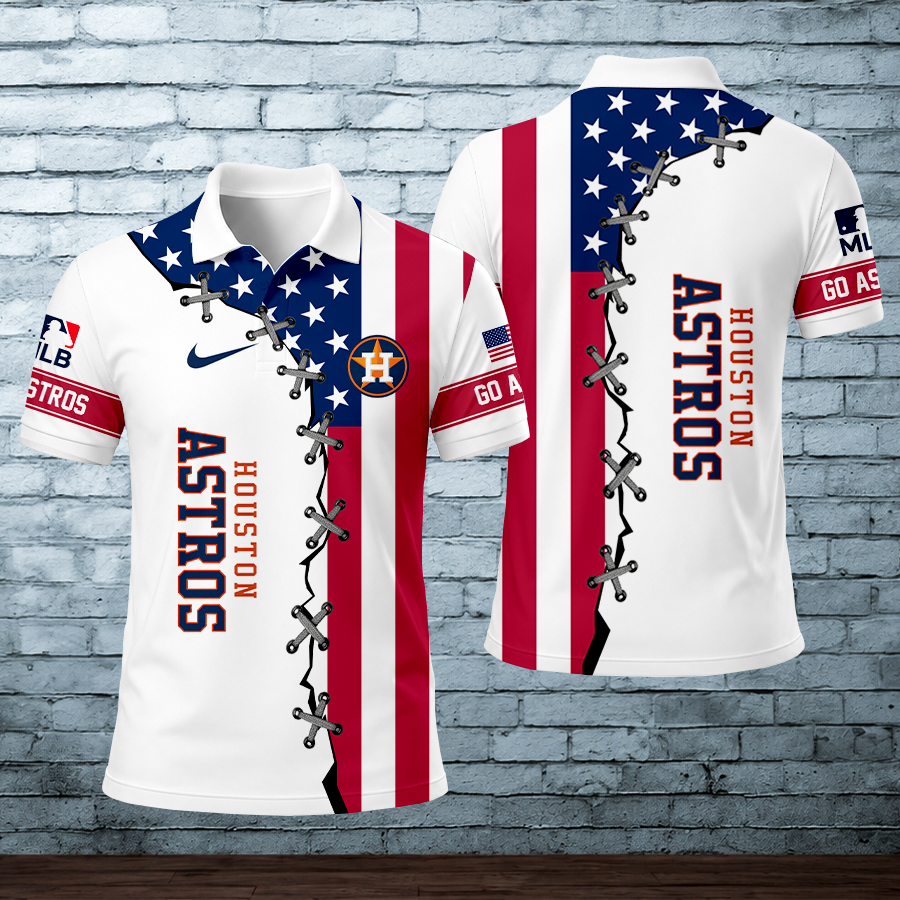 [FLASH SALE] NEW CUSTOMIZED MLB10 HAS HOUSTON ASTROS POLO SHIRT