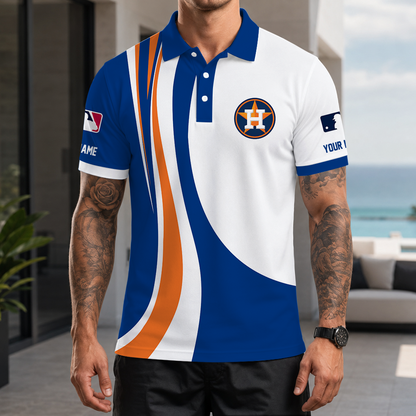 [FLASH SALE] NEW CUSTOMIZED MLB10 HAS HOUSTON ASTROS POLO SHIRT