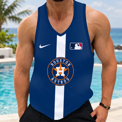[FLASH SALE] NEW CUSTOMIZED MLB10 HAS HOUSTON ASTROS UNISEX TANK TOP