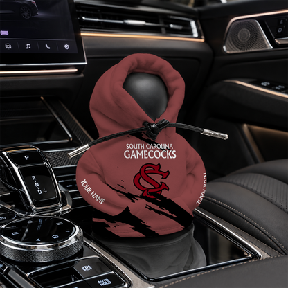 [FAN FAVORITE] NEW CUSTOMIZED NCAA CWS10 SCG SOUTH CAROLINA GAMECOCKS AUTOMOTIVE HOODIE SHIFT KNOB COVER