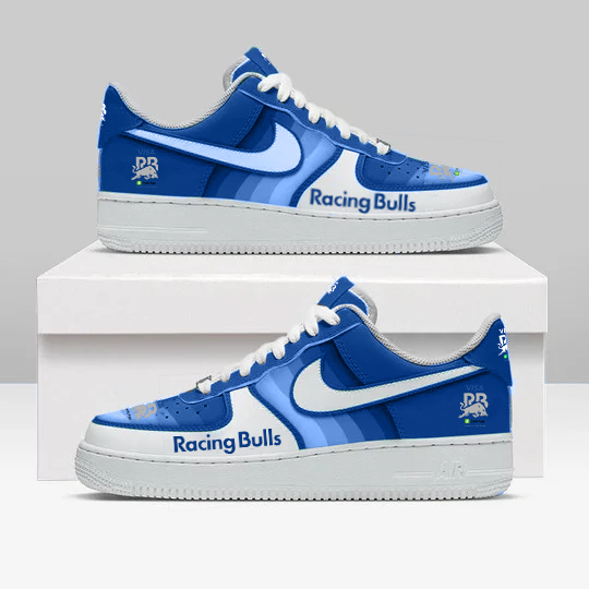 [FAN MUST-HAVE] NEW CUSTOMIZED F110 RBU RACING BULLS AF1 SNEAKERS