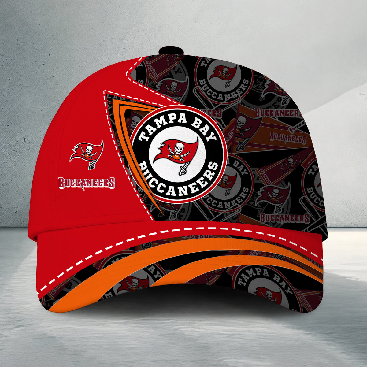 [SPECIAL OFFER] NEW CUSTOMIZED NFL10 TBB TAMPA BAY BUCCANEERS CLASSIC CAP