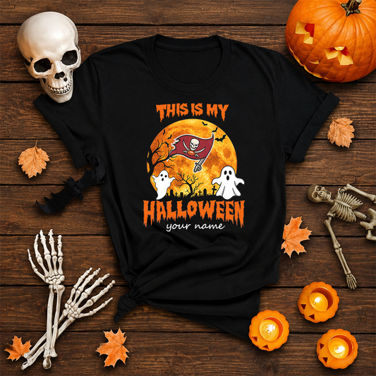 [SPECIAL OFFER] NEW CUSTOMIZED NFL10 TBB TAMPA BAY BUCCANEERS  HALLOWEEN T-SHIRT, HOODIE & ZIP HOODIE