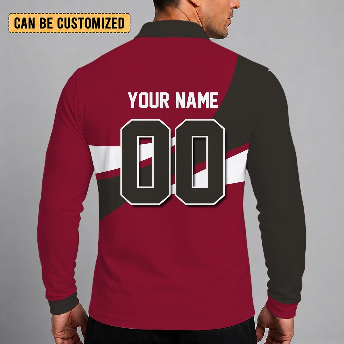 [SPECIAL OFFER] NEW CUSTOMIZED NFL10 TBB TAMPA BAY BUCCANEERS LONG SLEEVE POLO SHIRT