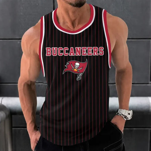 [SPECIAL OFFER] NEW CUSTOMIZED NFL10 TBB TAMPA BAY BUCCANEERS UNISEX TANK TOP