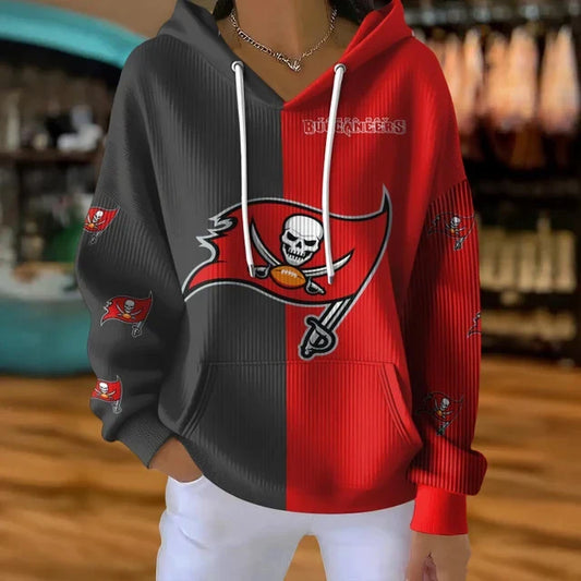 [SPECIAL OFFER] NEW CUSTOMIZED NFL10 TBB TAMPA BAY BUCCANEERS RIBBED HOODIE & SWEATSHIRT
