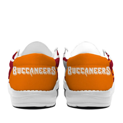 [SPECIAL OFFER] NEW CUSTOMIZED NFL10 TBB TAMPA BAY BUCCANEERS LOAFER SHOES
