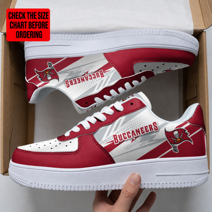 [SPECIAL OFFER] NEW CUSTOMIZED NFL10 TBB TAMPA BAY BUCCANEERS AF1 SNEAKERS