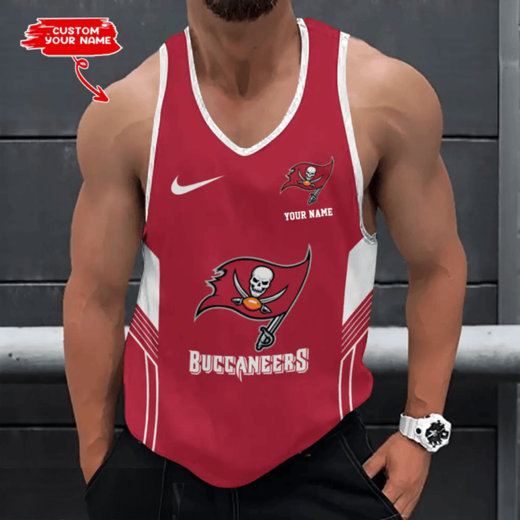 LIMITED EDITION - NEW CUSTOMIZED NFL10 TBB TAMPA BAY BUCCANEERS UNISEX TANK TOP