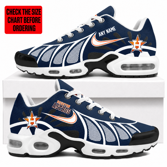 [FLASH SALE] NEW CUSTOMIZED MLB10 HAS HOUSTON ASTROS AIR MAX PLUS SNEAKERS