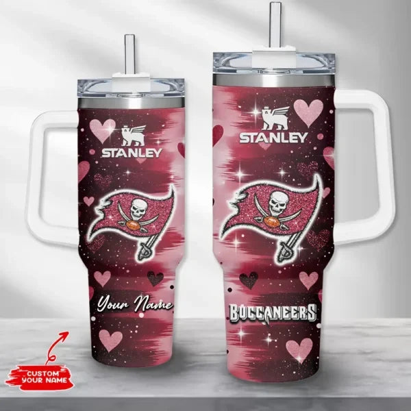 [SPECIAL OFFER] NEW CUSTOMIZED NFL10 TBB TAMPA BAY BUCCANEERS HALLOWEEN  40OZ TUMBLER