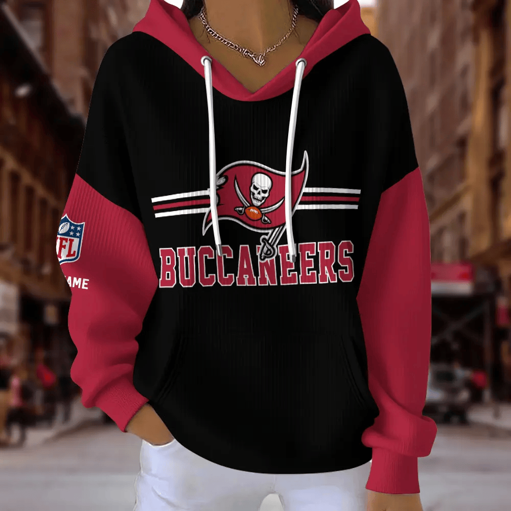 [SPECIAL OFFER] NEW CUSTOMIZED NFL10 TBB TAMPA BAY BUCCANEERS RIBBED HOODIE & SWEATSHIRT