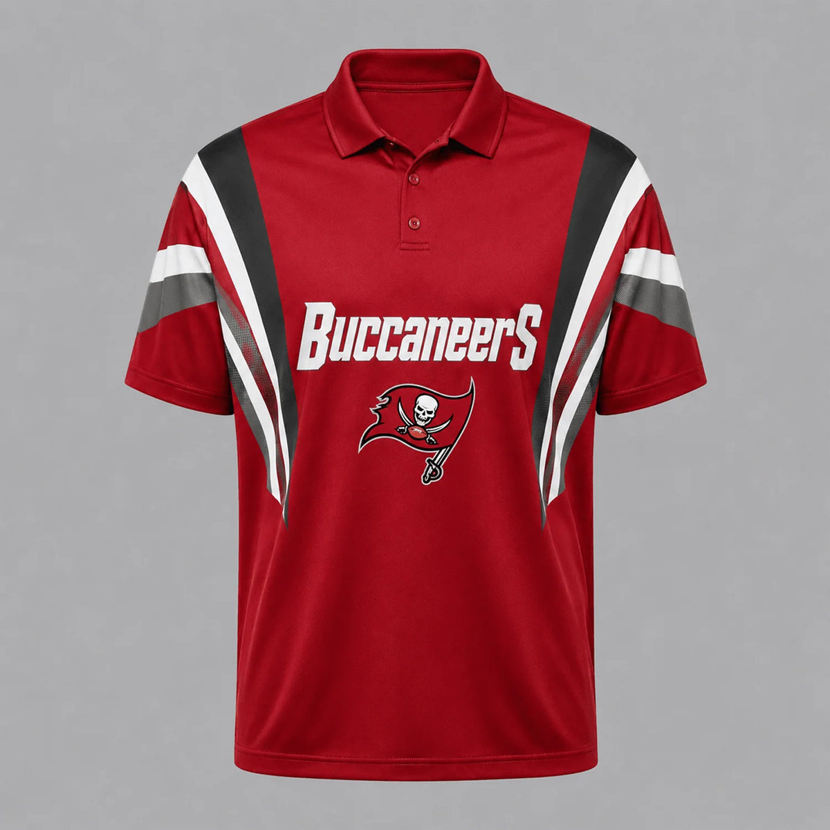 [SPECIAL OFFER] NEW CUSTOMIZED NFL10 TBB TAMPA BAY BUCCANEERS POLO SHIRT